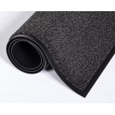 Crown Dust-Star Heavy Traffic Wiper Mat 4' x 60', Charcoal